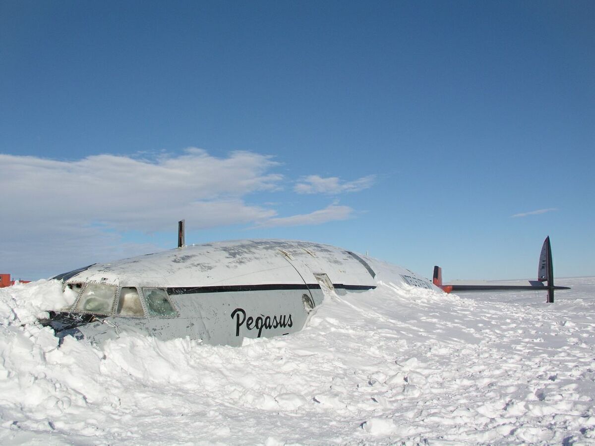 The Aircraft Buried In The Antarctic