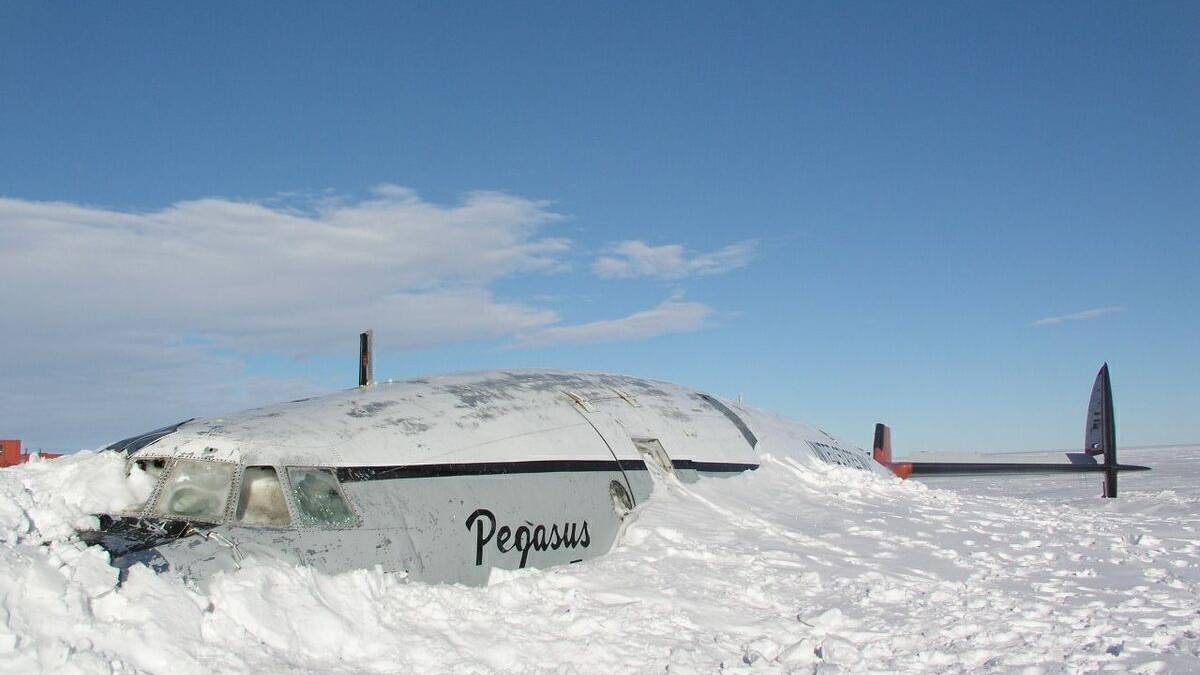 The Aircraft Buried In The Antarctic