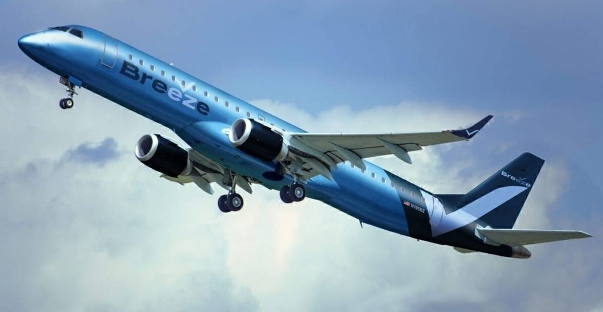 Startup Breeze Eyes 49 Initial Routes And 3 Fare Options