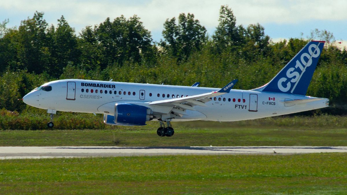 Airbus' A220 Flight Test Aircraft Is Now A Mockup For Customers