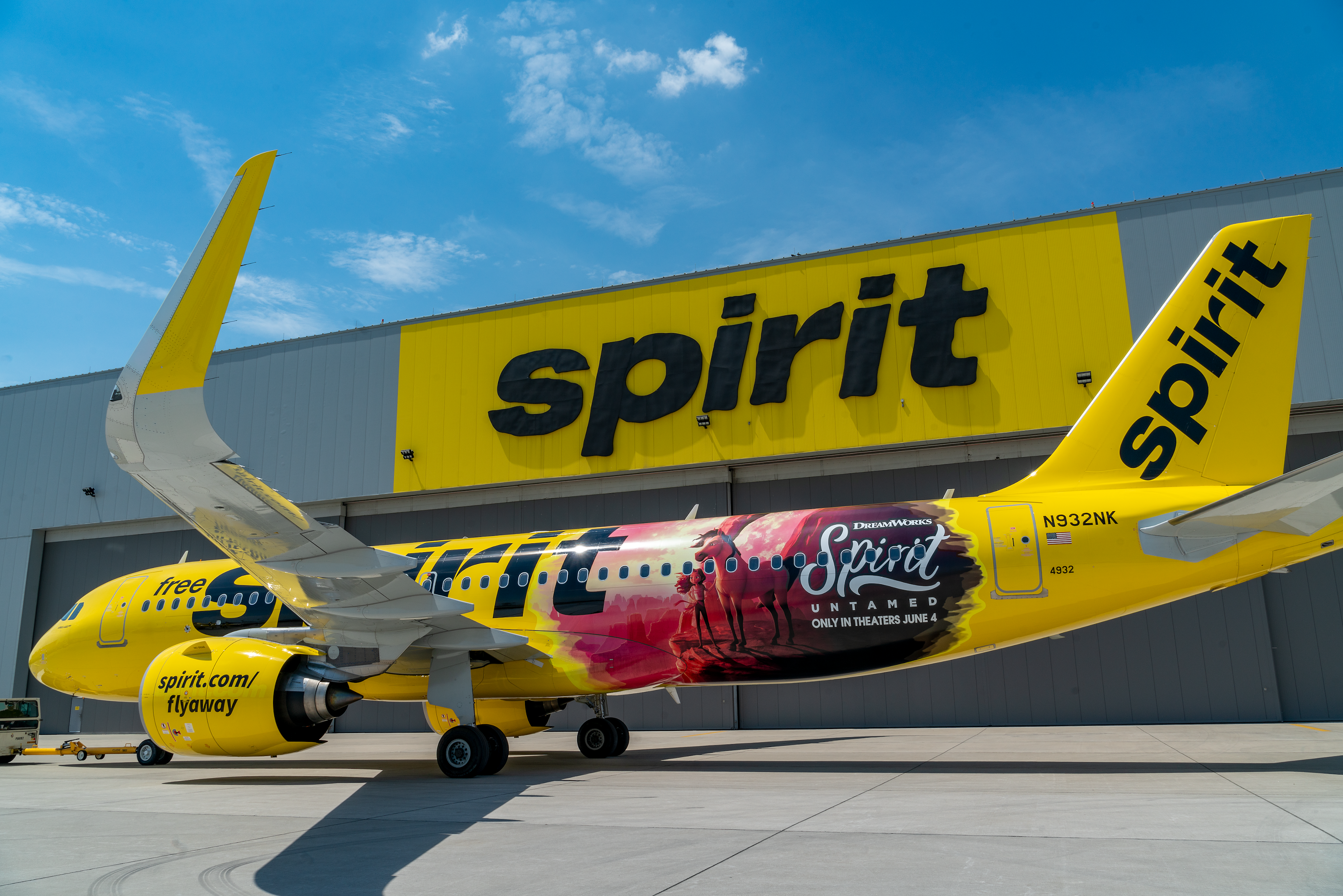 Spirit Airlines Unveils New Movie-Themed Special Livery