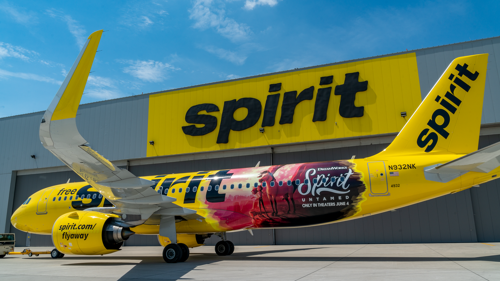 Spirit Airlines Unveils New Movie-Themed Special Livery