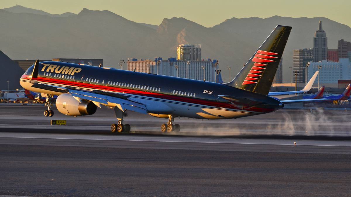 Donald Trump's Boeing 757 Set For Makeover