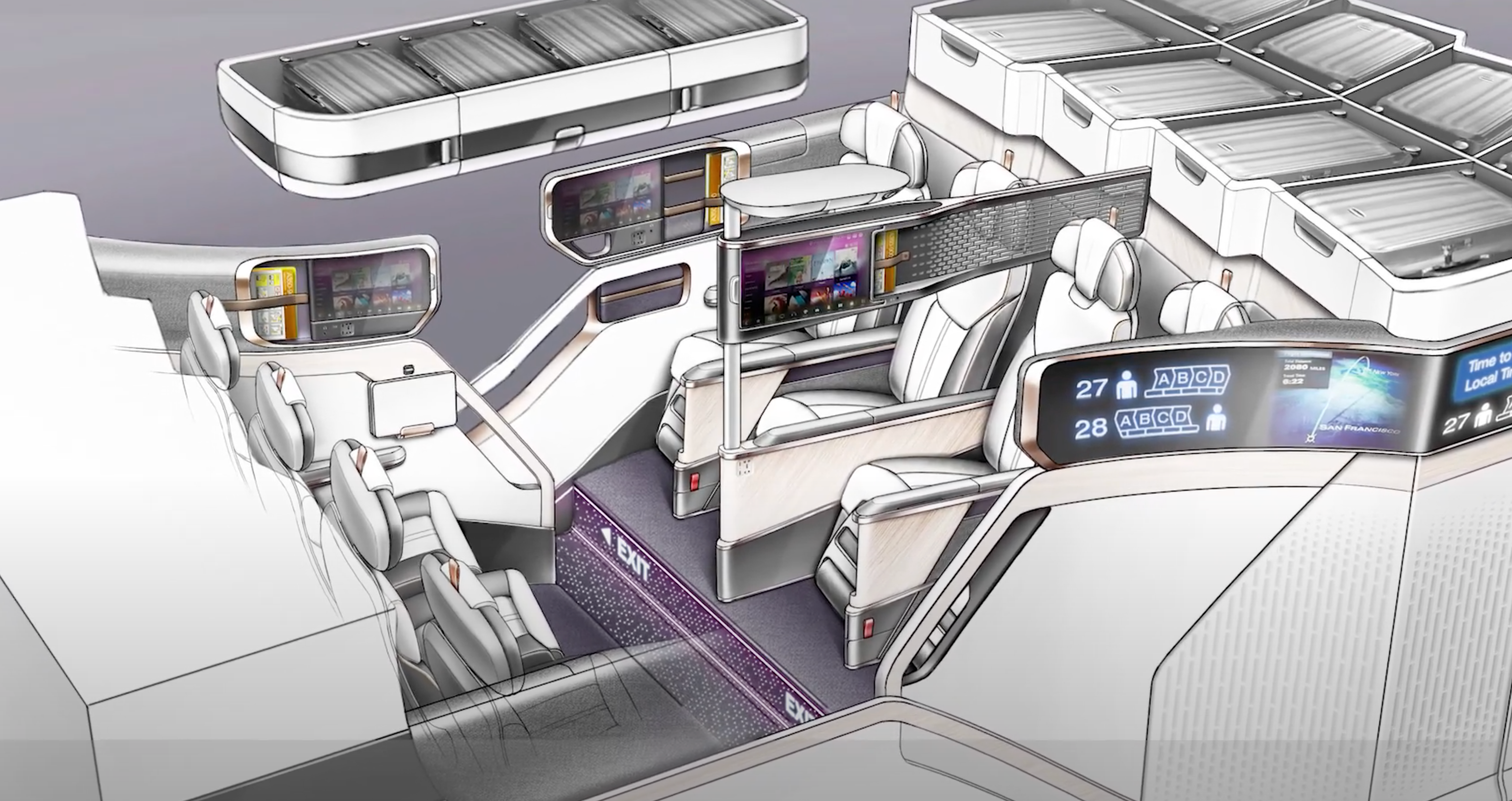 The Future Of First Class? The Seats Could Be Next To Economy