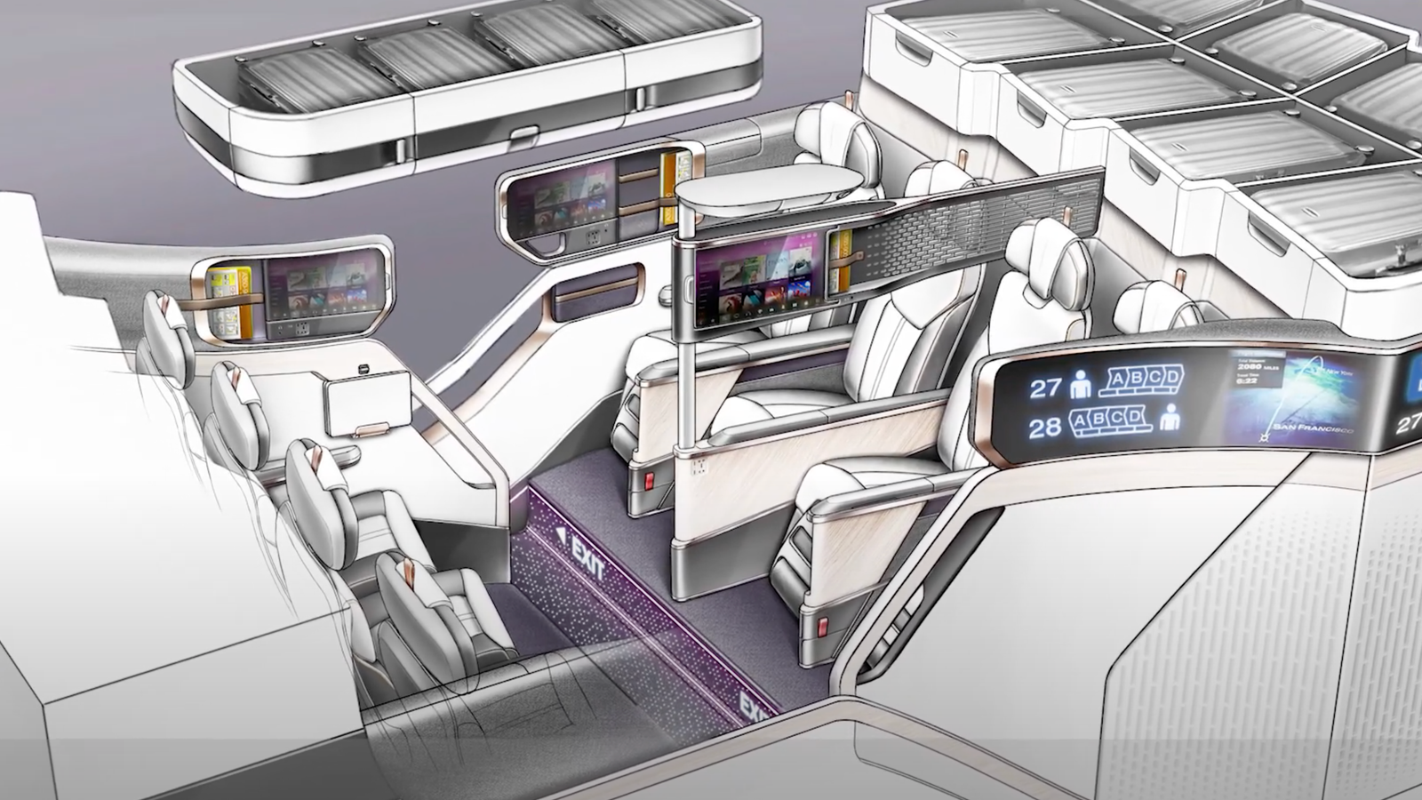 The Future Of First Class? The Seats Could Be Next To Economy