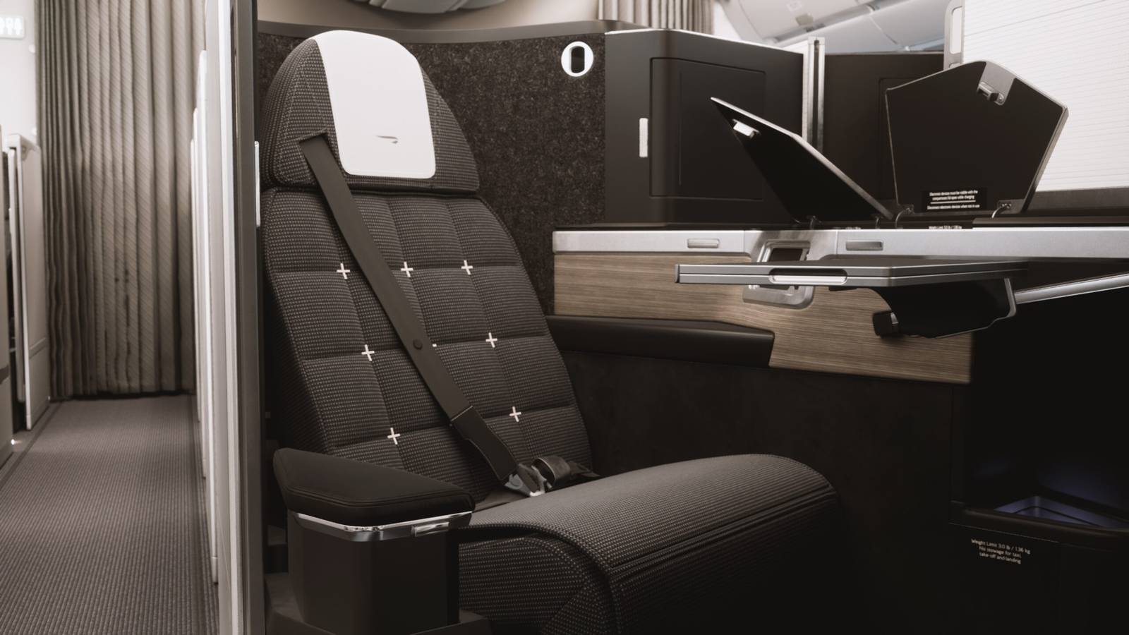 Why Do Angled Aircraft Seats Have A Three-Point Seatbelt?