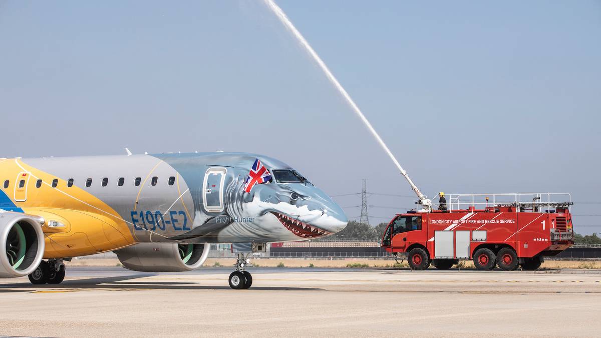 Embraer's E190-E2 Receives Certification To Land At London City