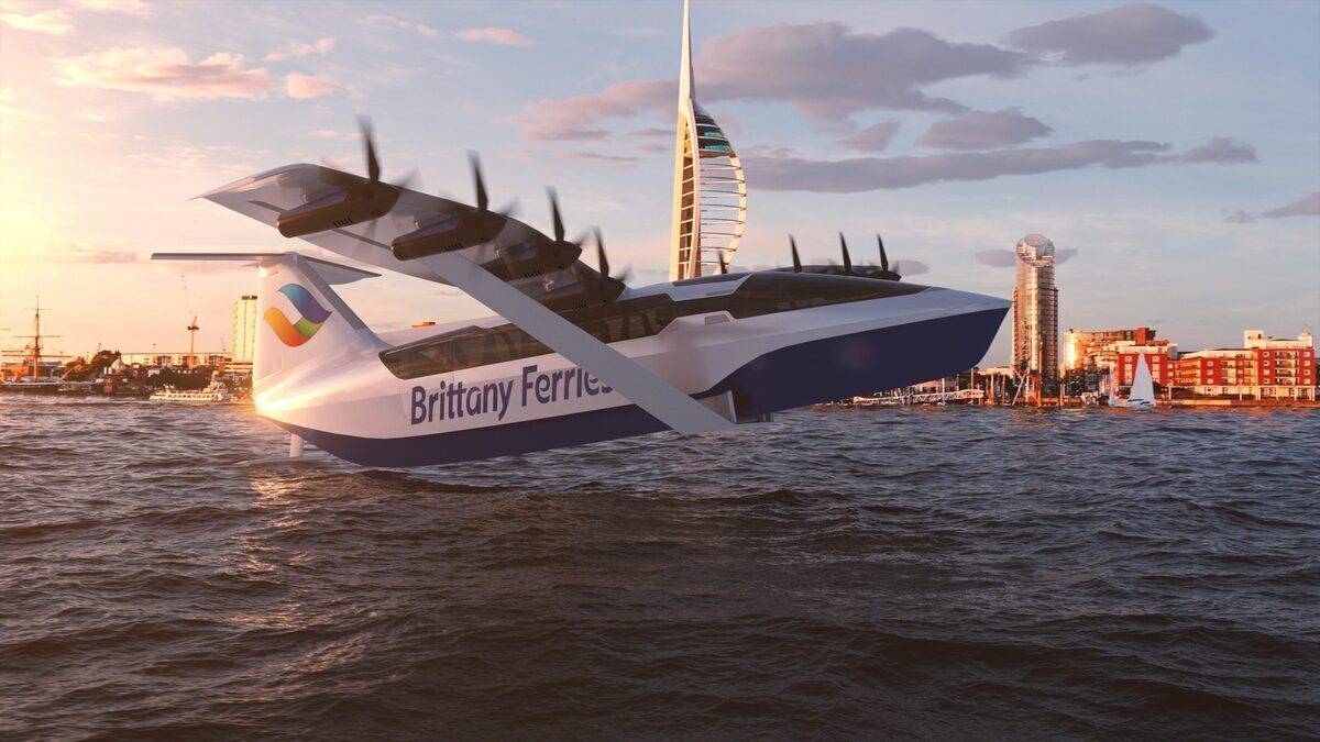 Wow: Brittany Ferries Eyes Sea Skimming "Flying Ferries"
