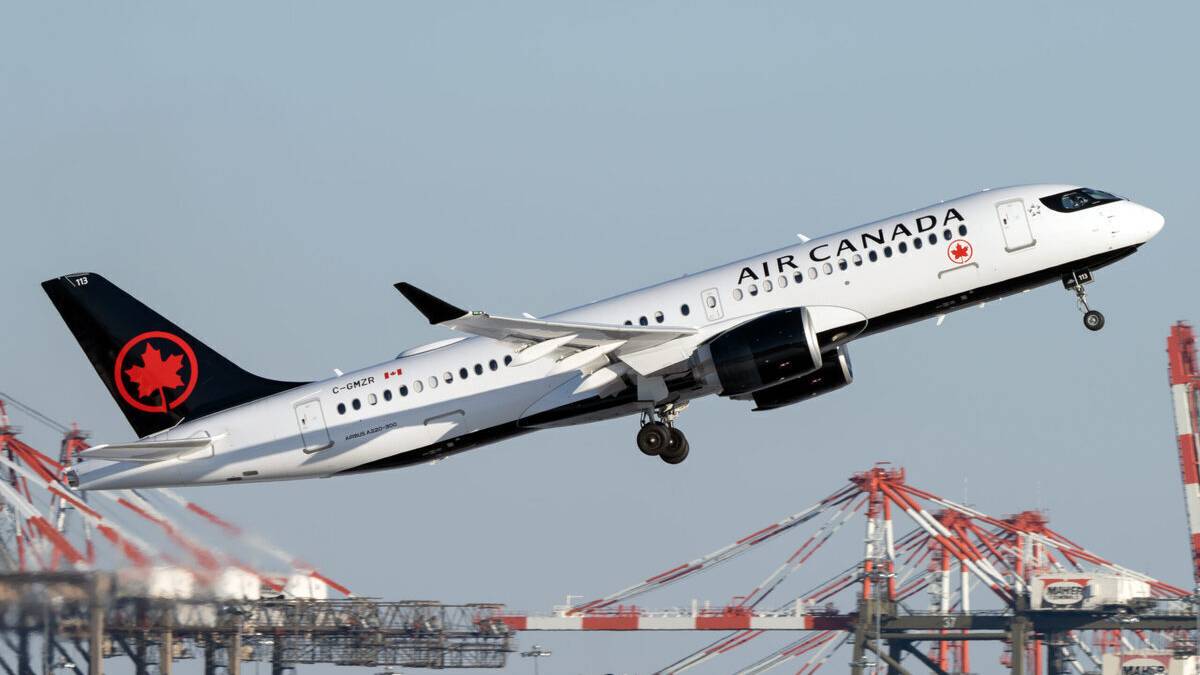An Air Canada A220 Engine Shut Down Before Newark Diversion