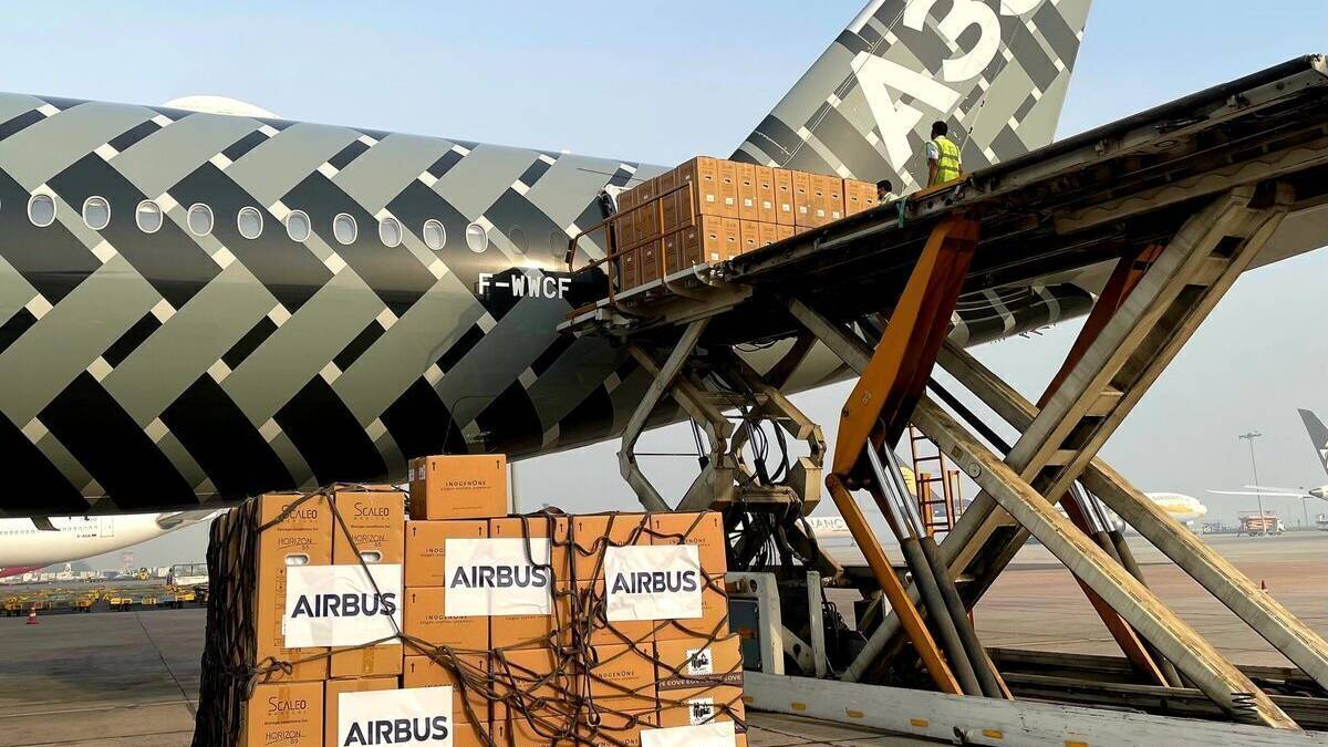 Airbus Enlists A350 Test Aircraft To Fly Humanitarian Aid To India