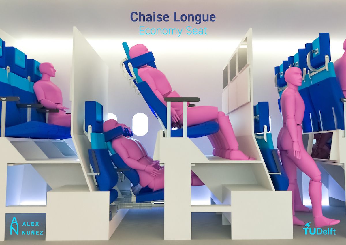 Going Vertical: This Economy Class Seat Puts You Higher In The Cabin