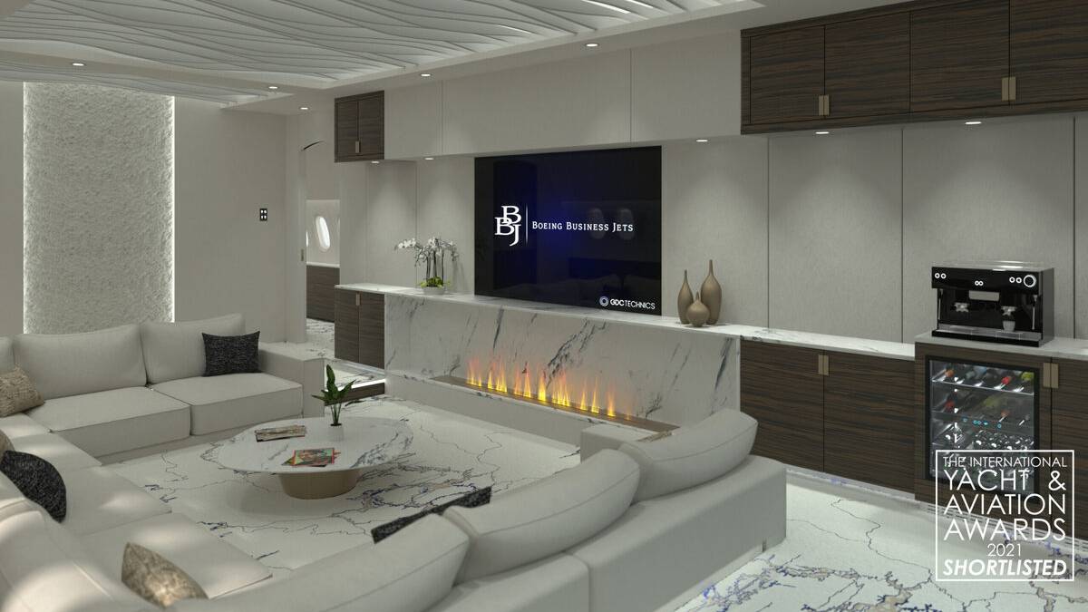 Flying Penthouse: This 777X Concept Has A Fish Tank, Bathtub & Fireplace