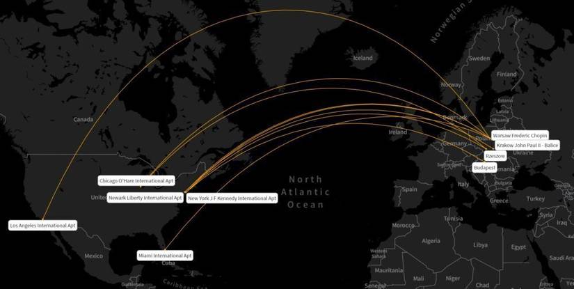 LOT Polish Airlines Implements Big Apple Expansion With Krakow Route