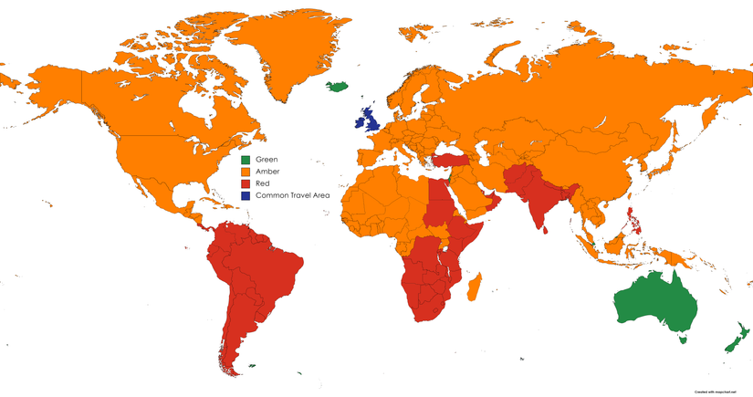 Portugal Shifts Onto UK Government's Amber List