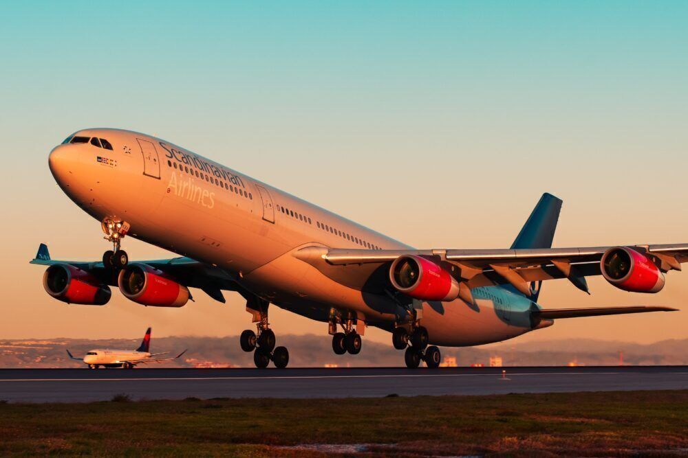 SK SAS航空 Airlinertags A340-313 特殊部位コンビ色 SAS航空 Airlinertags A340-313 特殊部位コンビ色 SAS航空