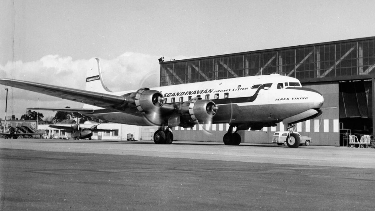 SAS Was The First Airline To Operate A Polar Route