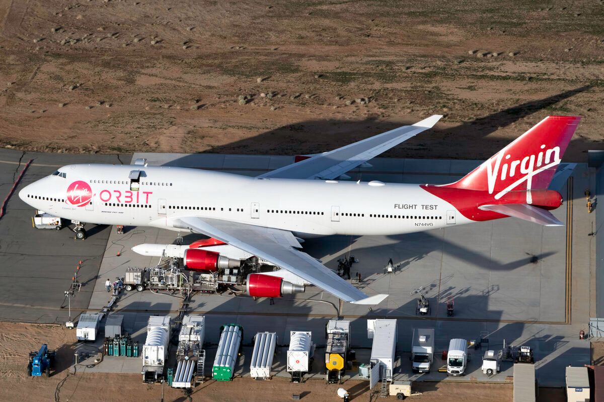 Virgin Orbit Sends Satellites Into Space From A Boeing 747