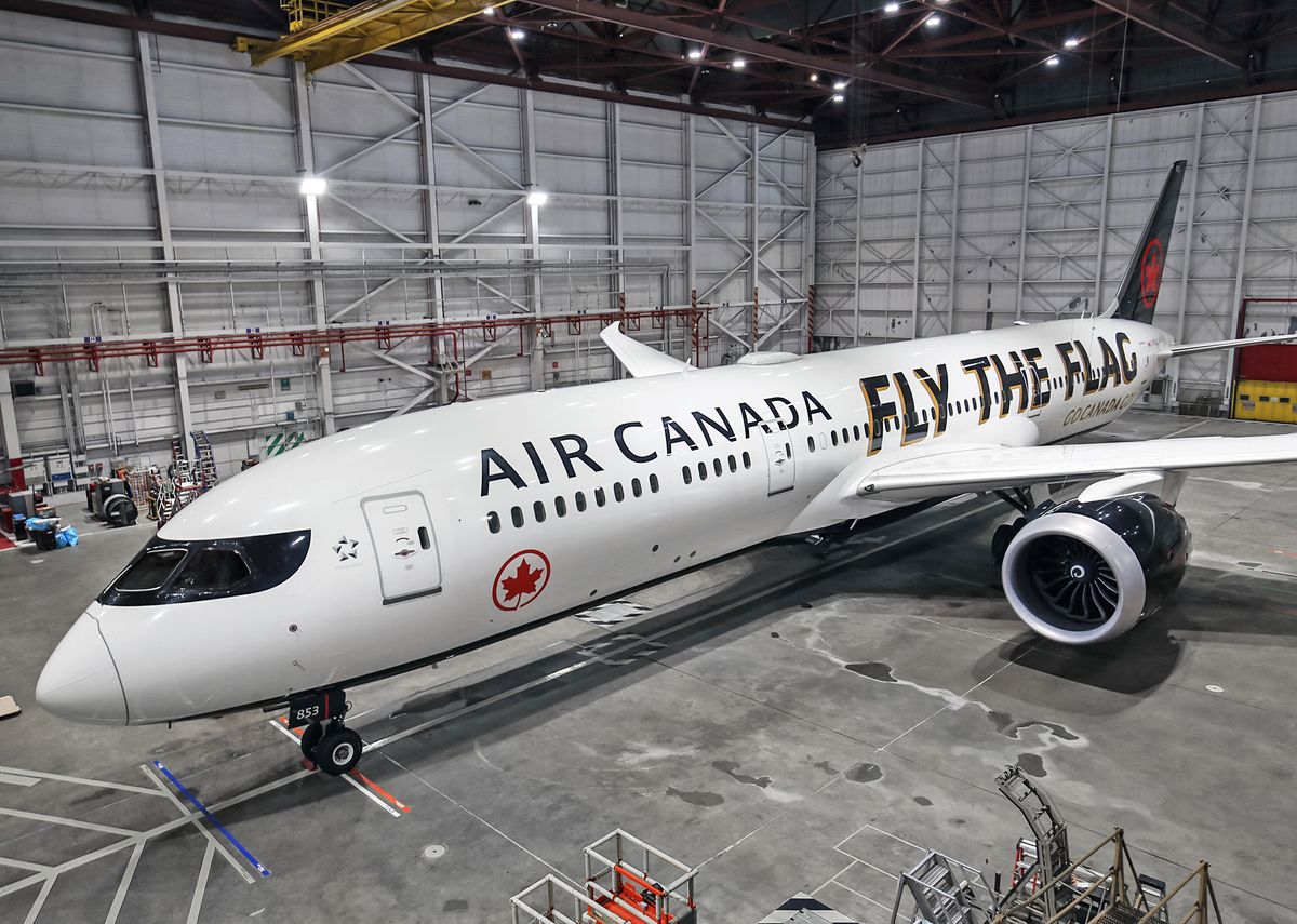 CANADA-ORIGINAL Air France 限定500 レコードレア
