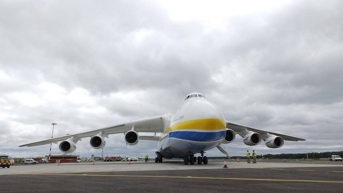 Heading To Africa: The Antonov An-225 Flies To Namibia