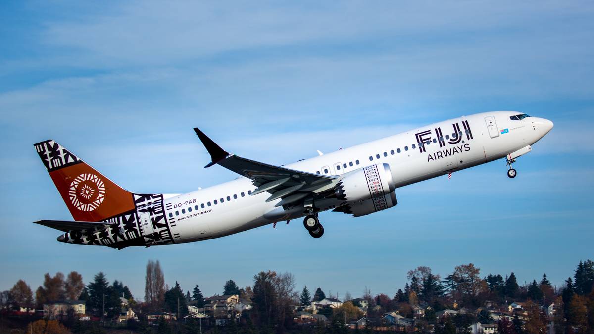 Fiji Airways Takes Delivery Of Its Last Boeing 737 MAX