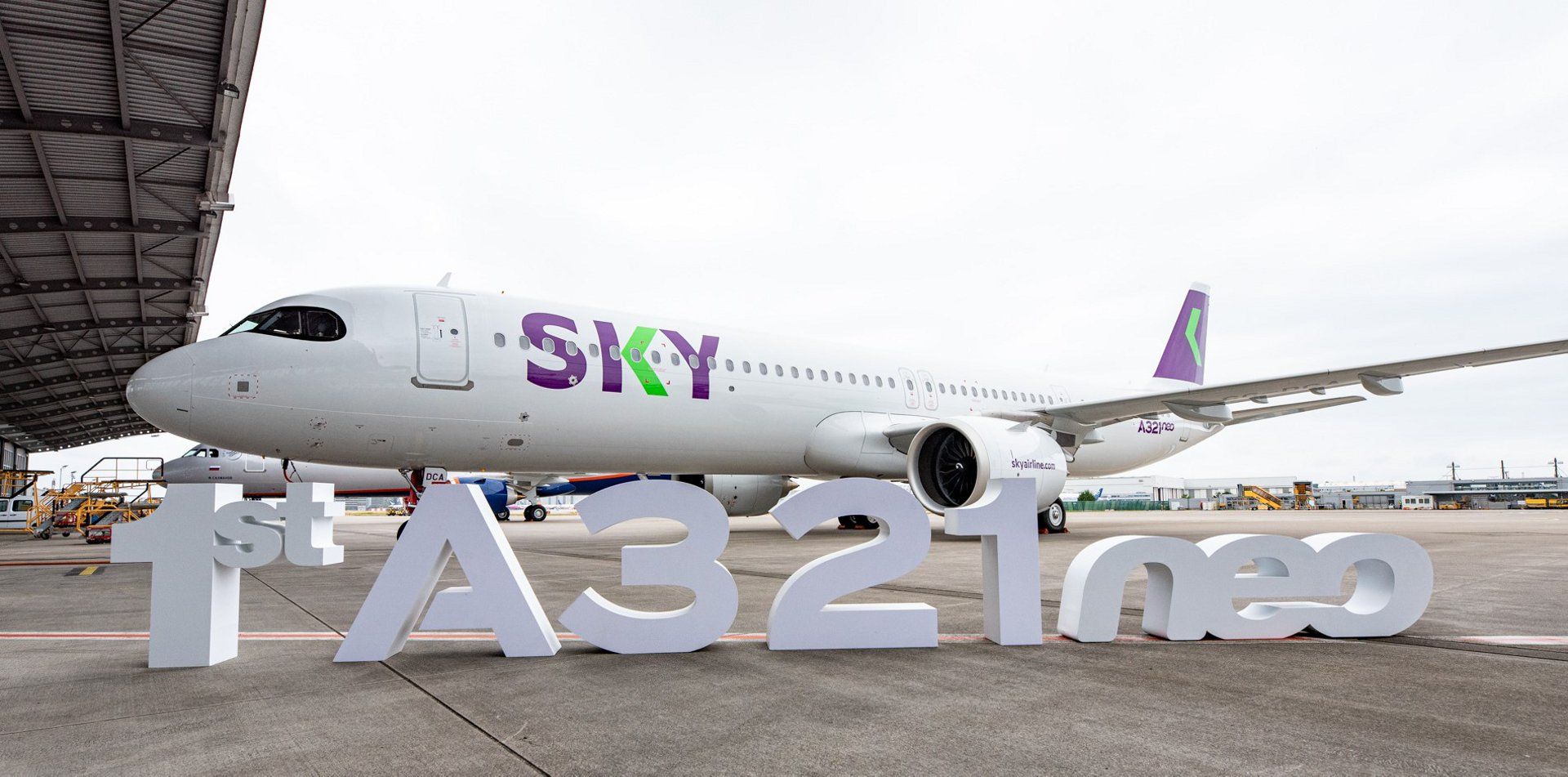 SKY Of Chile Takes Delivery Of Its First A321neo In Hamburg