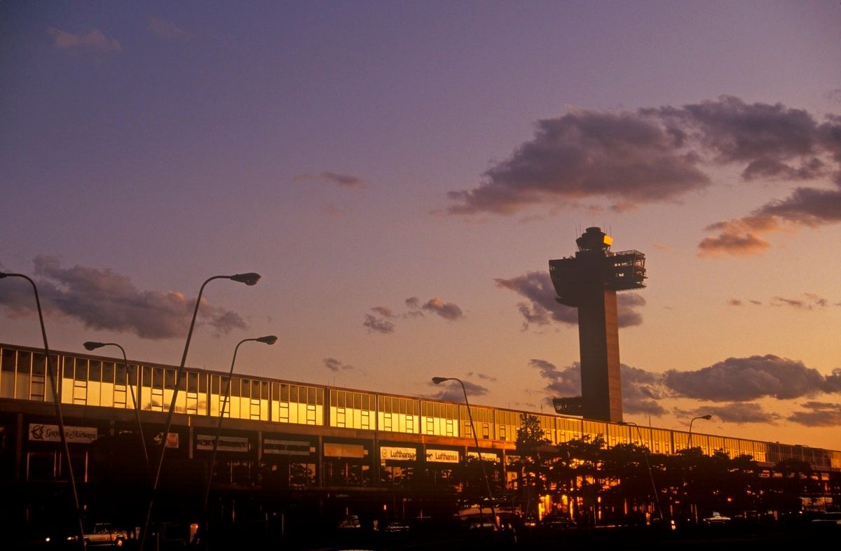 New York - JFK Operations Impacted Over Water Leak In Air Traffic Control Tower