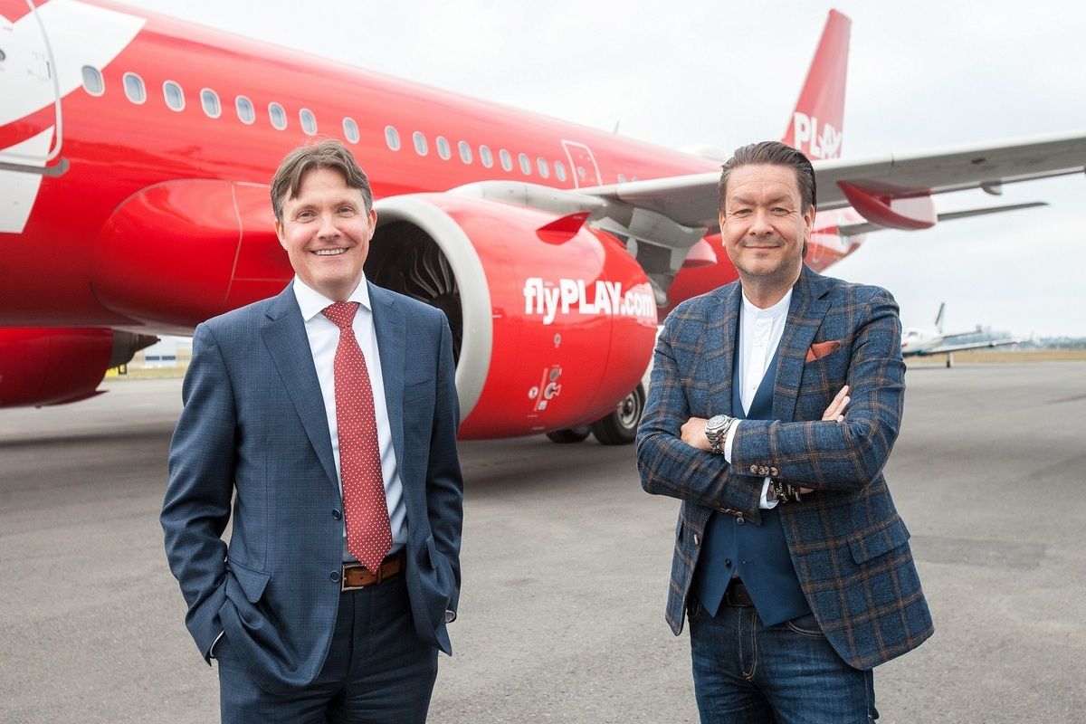 PLAY Celebrates Stock Listing 12,000 Feet Over Iceland's Lava Fields