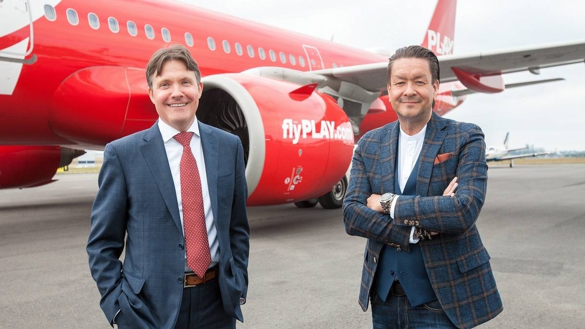 PLAY Celebrates Stock Listing 12,000 Feet Over Iceland's Lava Fields