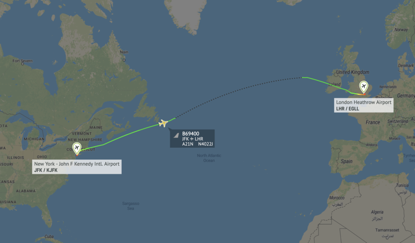 JetBlue Arrives In London On Test Flight Ahead Of Route Launch