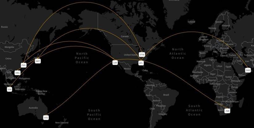 12 Years Of Service: Delta's Boeing 777-200LR Fleet