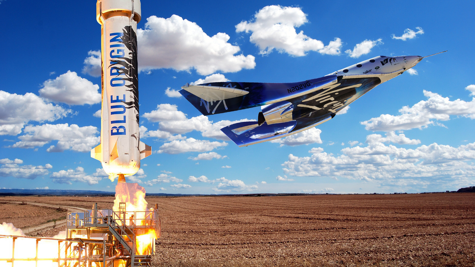 The Race To Space: Virgin Galactic Vs Blue Origin