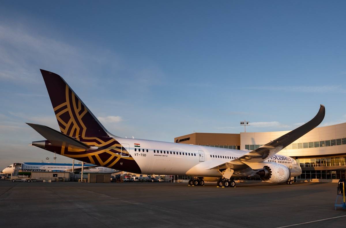 Vistara航空 Boeing 787-9 1/500 Revealed: Details Of Vistara's New 787-9 - One Mile at a Time