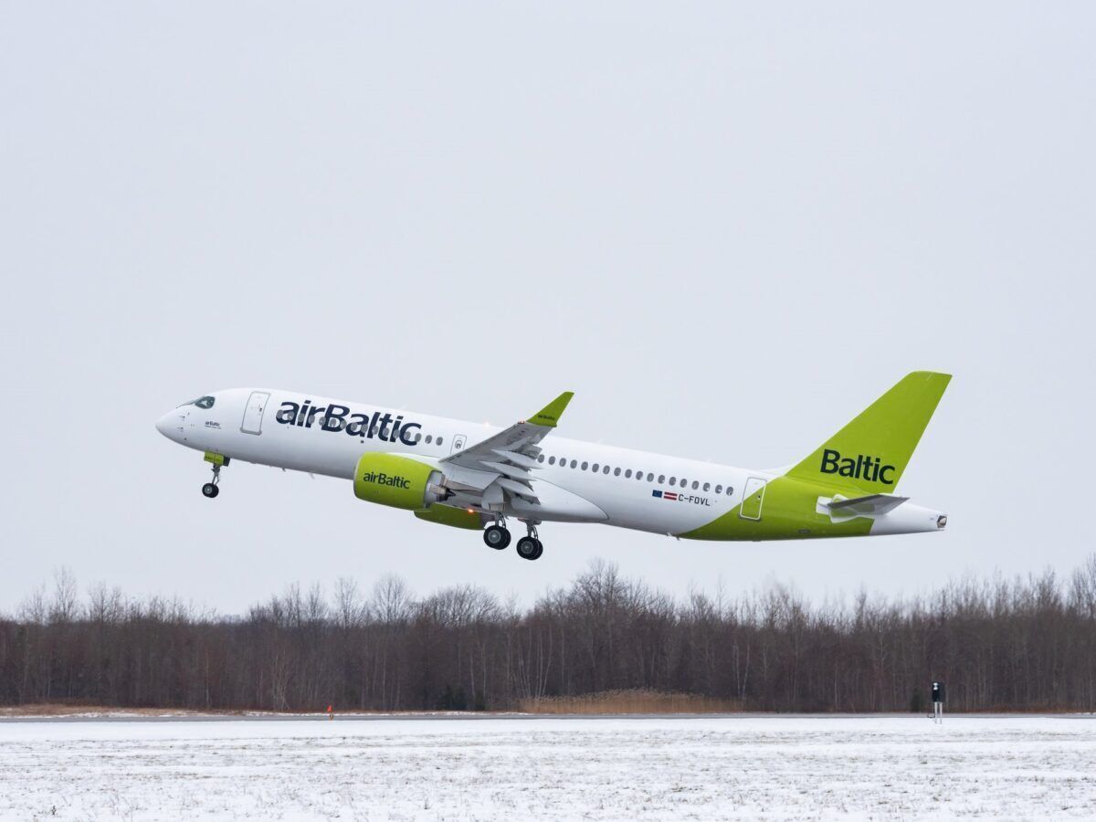 airBaltic Adds Another Plane To The World's Largest A220-300 Fleet