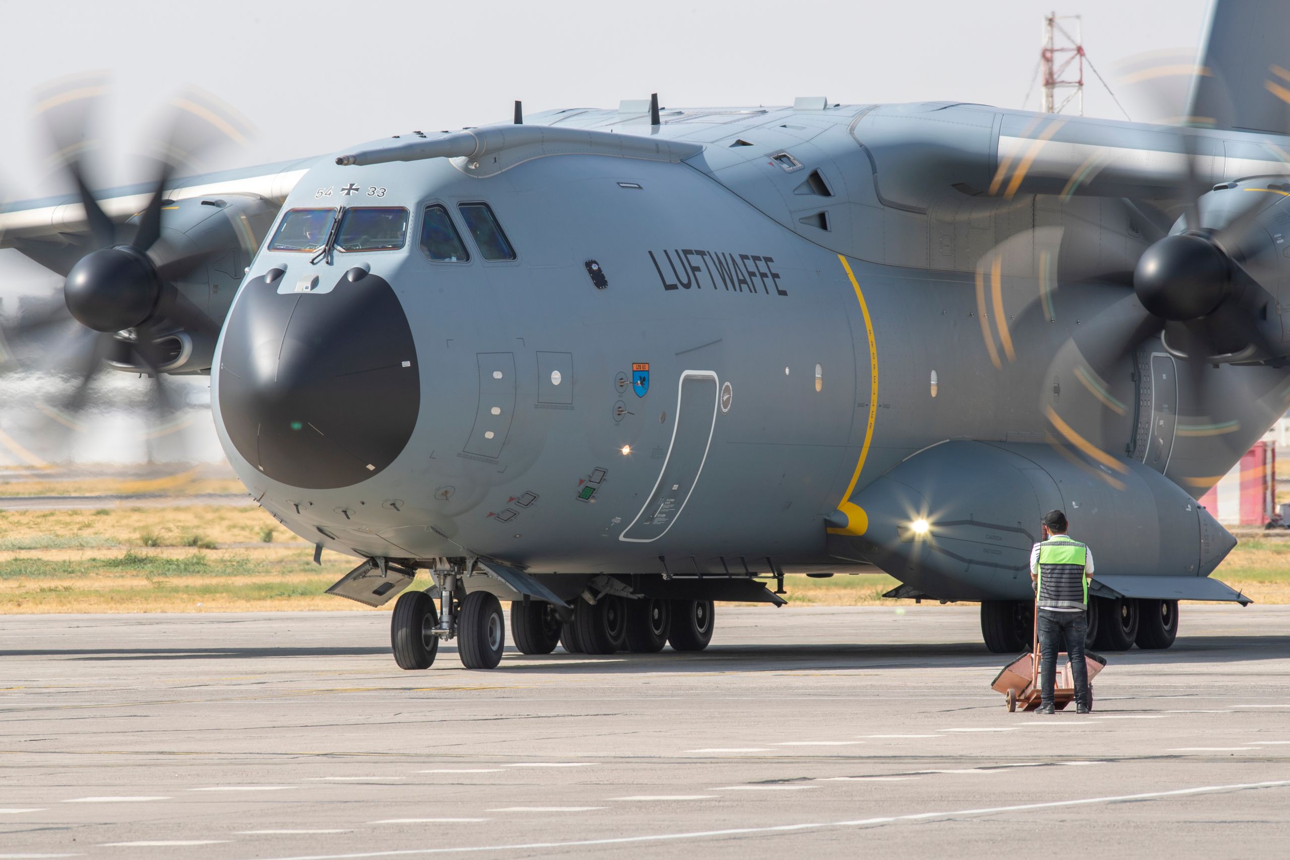 Live In Germany? You Could Get Vaccinated On An Airbus A400M!