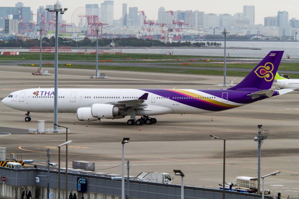 Thai Airways Has Sold 5 Airbus A340s That Haven't Flown For Over A Decade