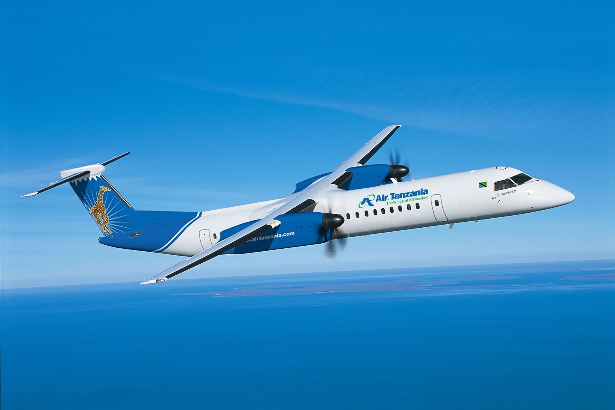 Air Tanzania Takes Delivery Of The Last New Dash 8 Q-400