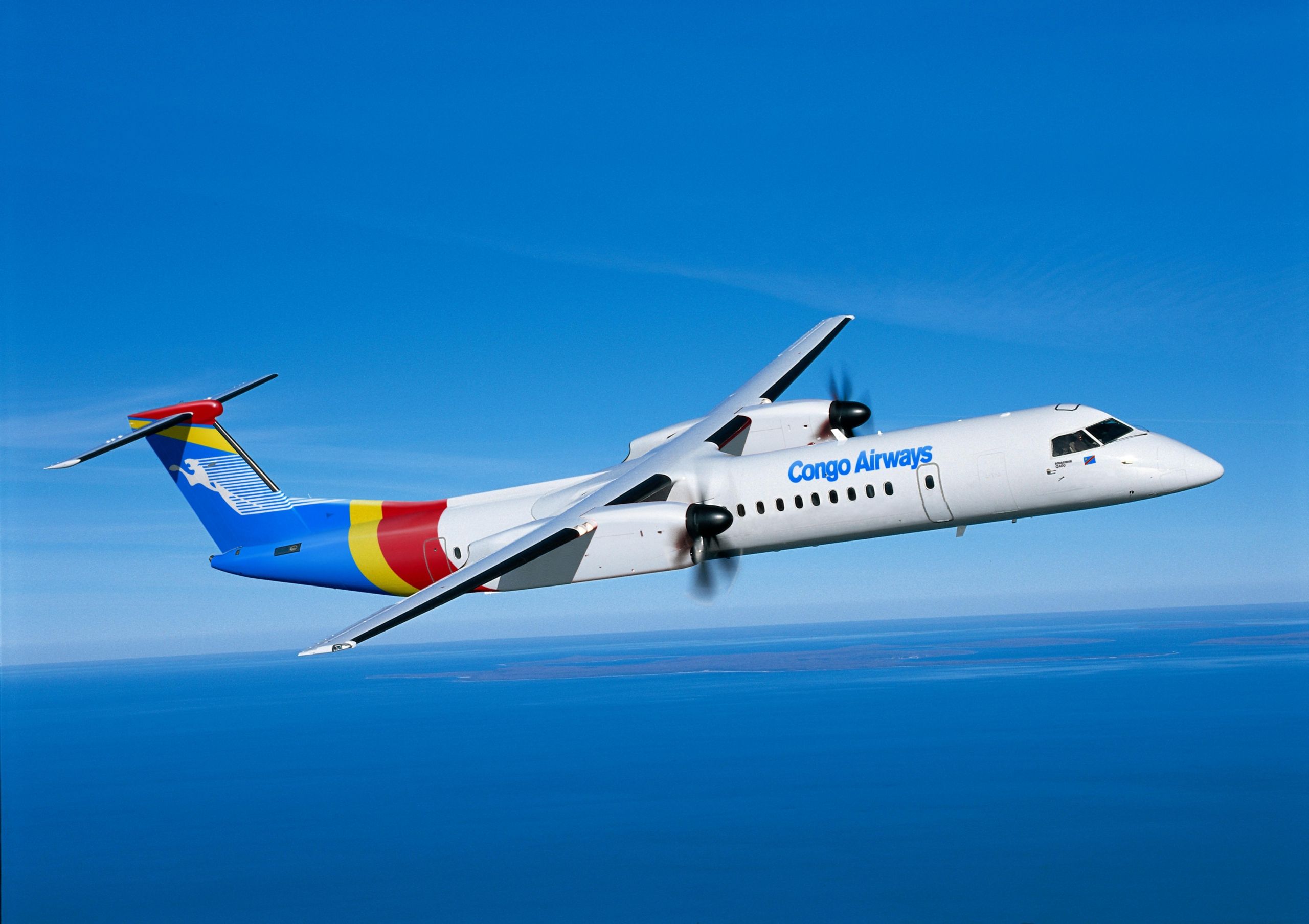 Motorcyclist Hit By Landing Congo Airways Dash 8