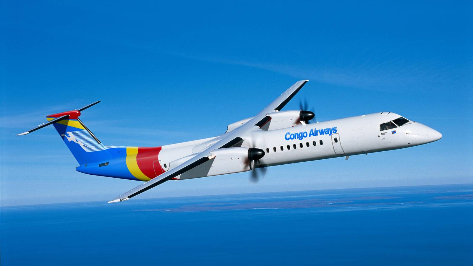 Motorcyclist Hit By Landing Congo Airways Dash 8