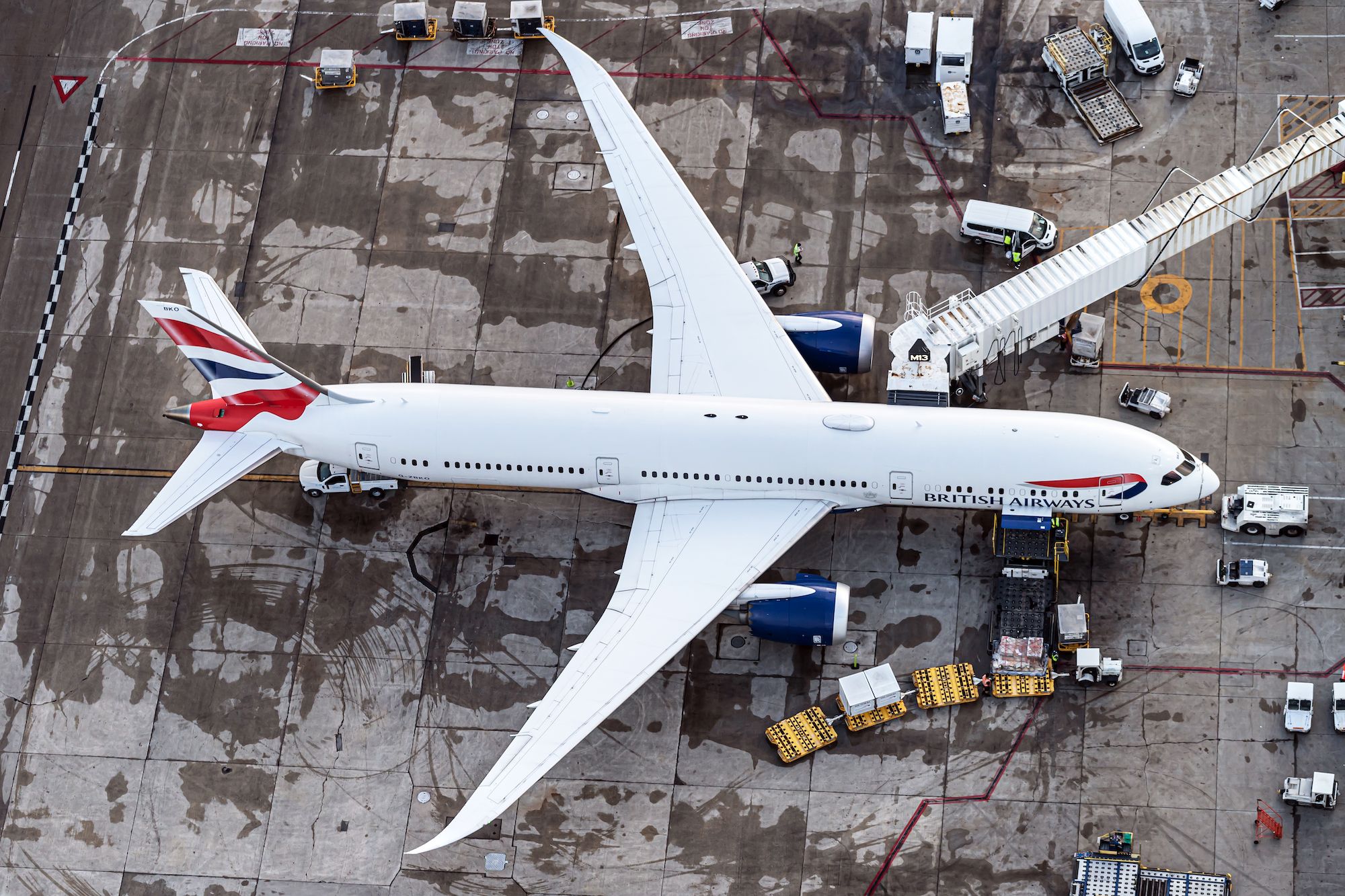 British Airways Avoiding Afghan Airspace
