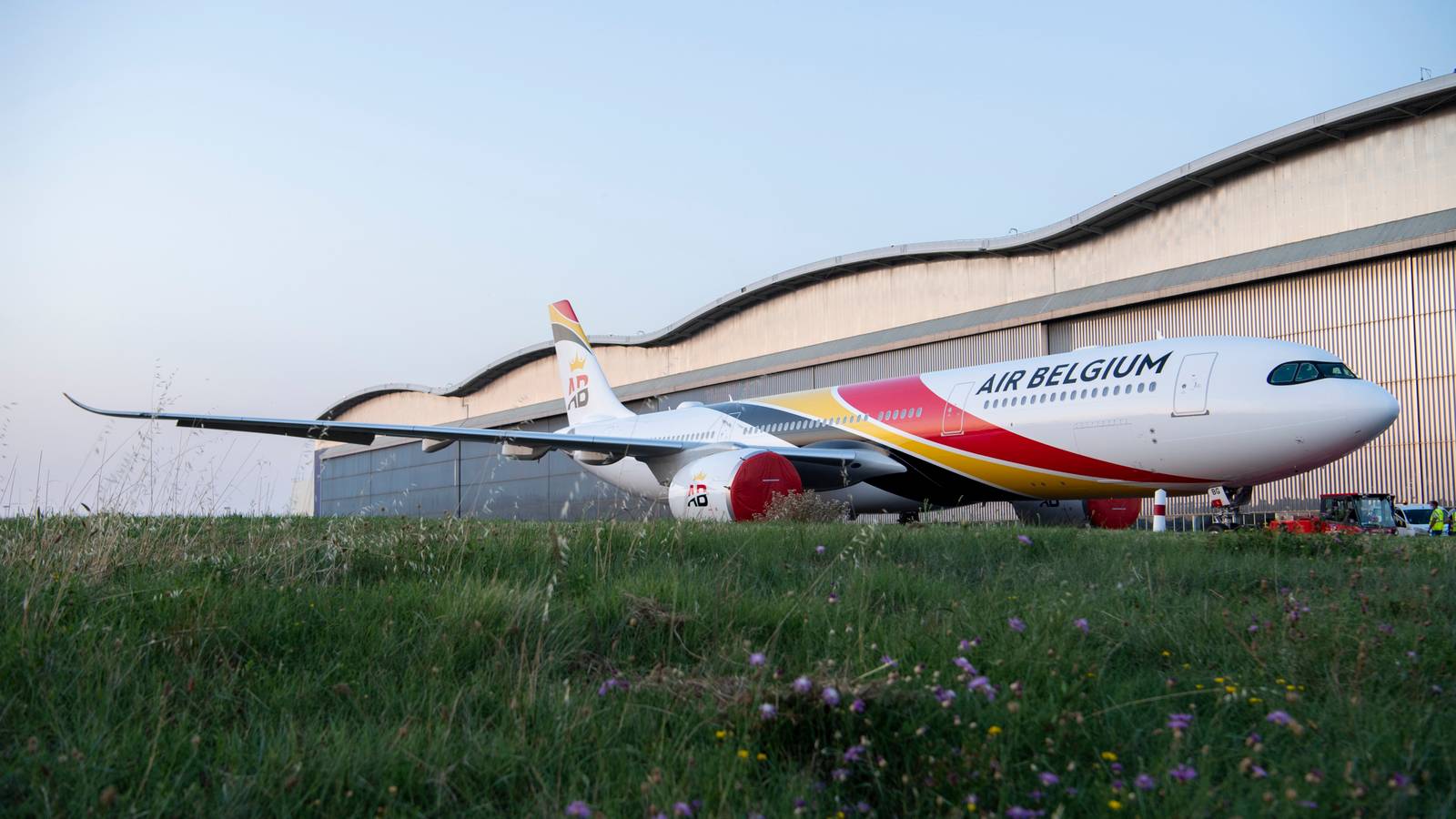 Air Belgium's First Airbus A330neo Livery Spotted In Toulouse