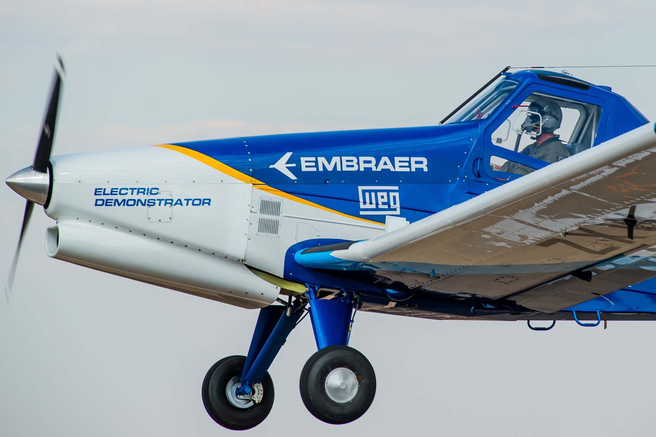 Embraer Completes First Flight Of All Electric Test Aircraft
