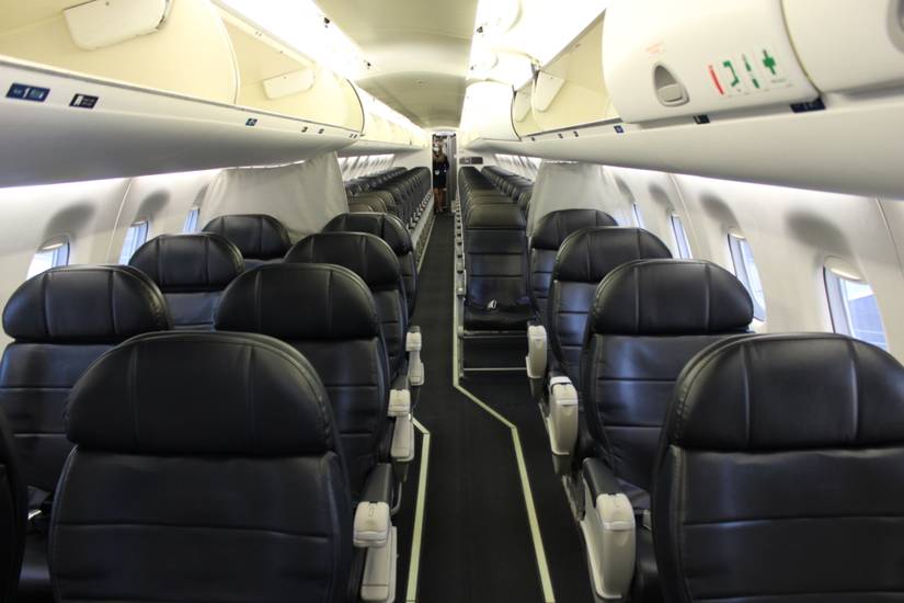 Inside Alaska Airlines' Embraer E175s