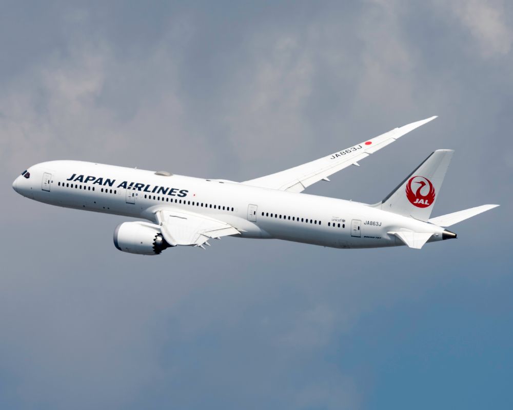 日本航空 Boeing 787-9 Japan Airlines Business Class Boeing 787-9 Dreamliner