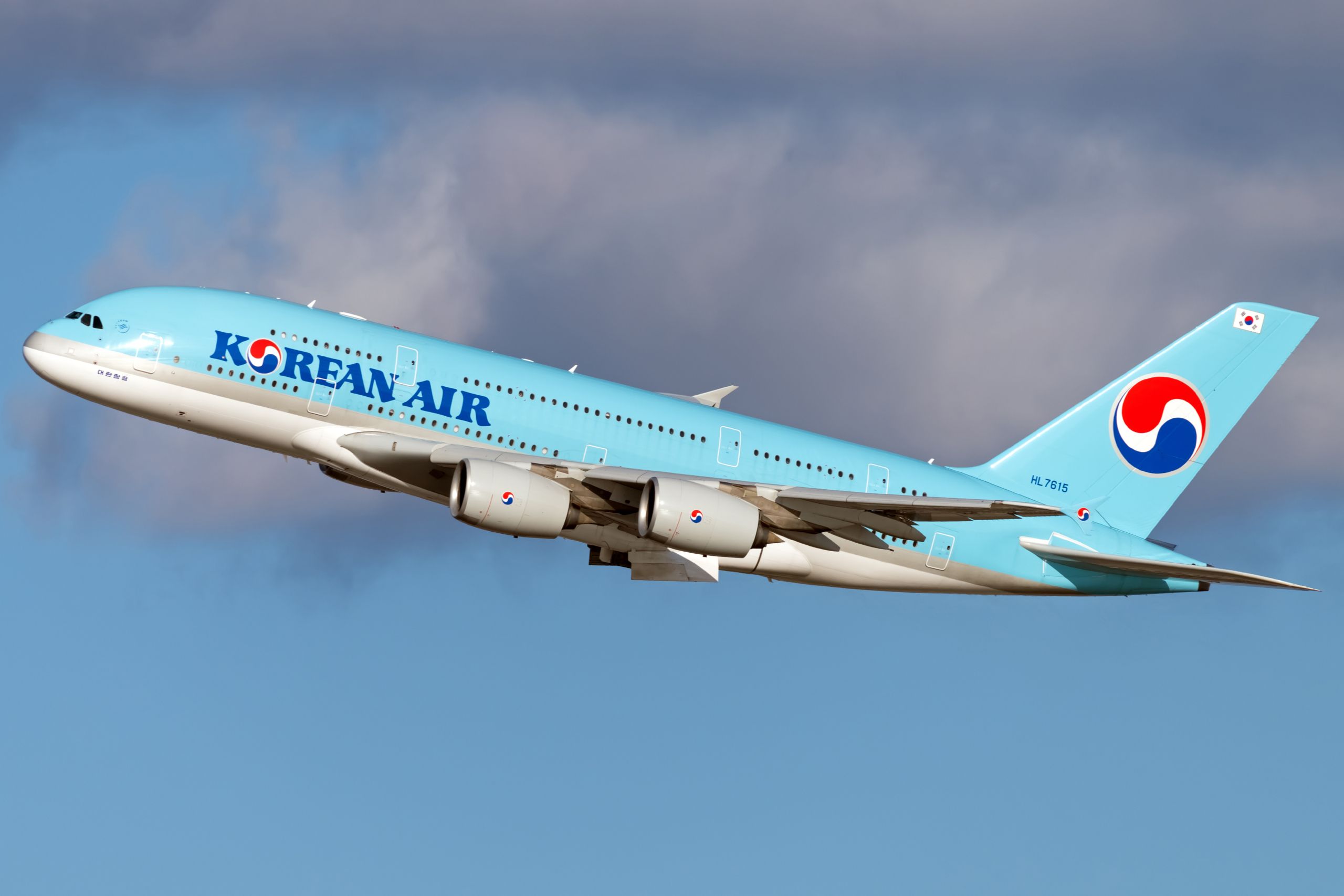 航空機・ヘリコプター Korean Air A380 HL7380 Korean-Air-Airbus-A380-861-