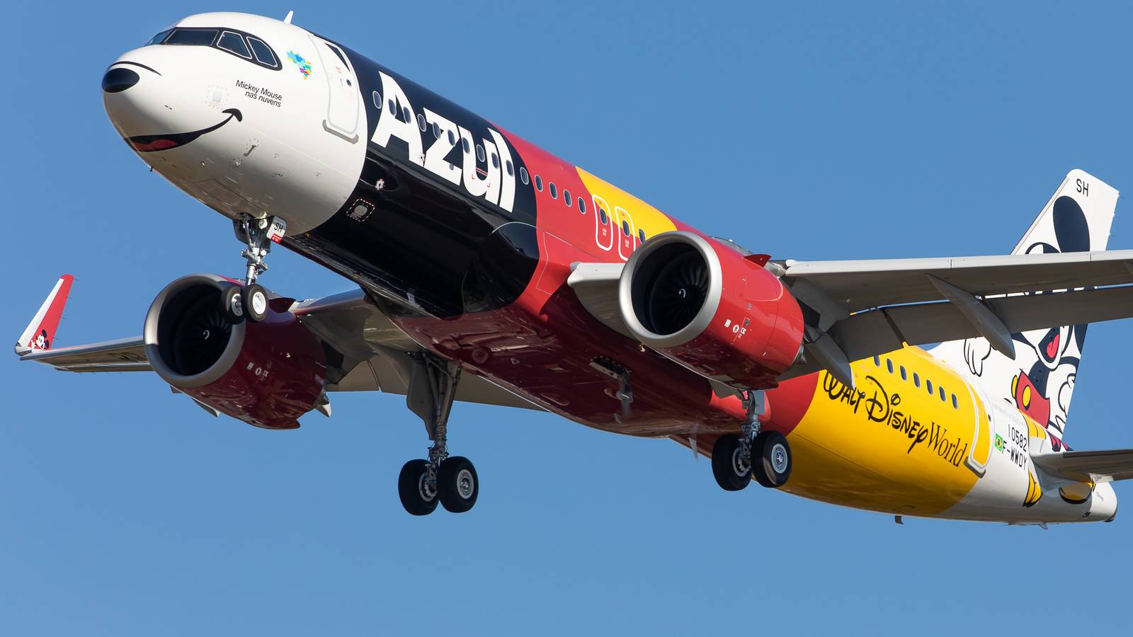 Azul Supports Disney World With Latest A320neo Livery