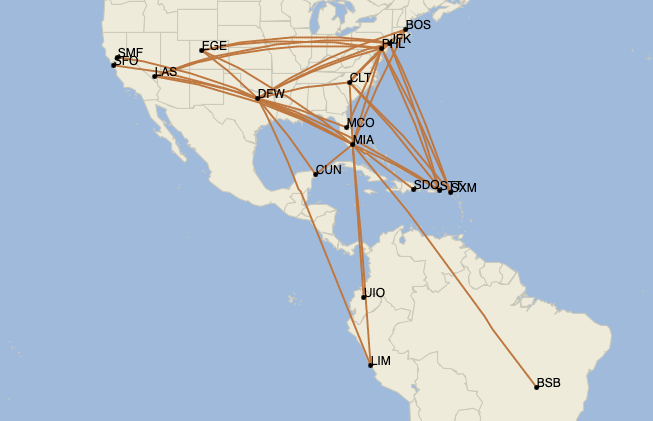 Opportunistic Flying: The Role Of American's Retired International Fleet