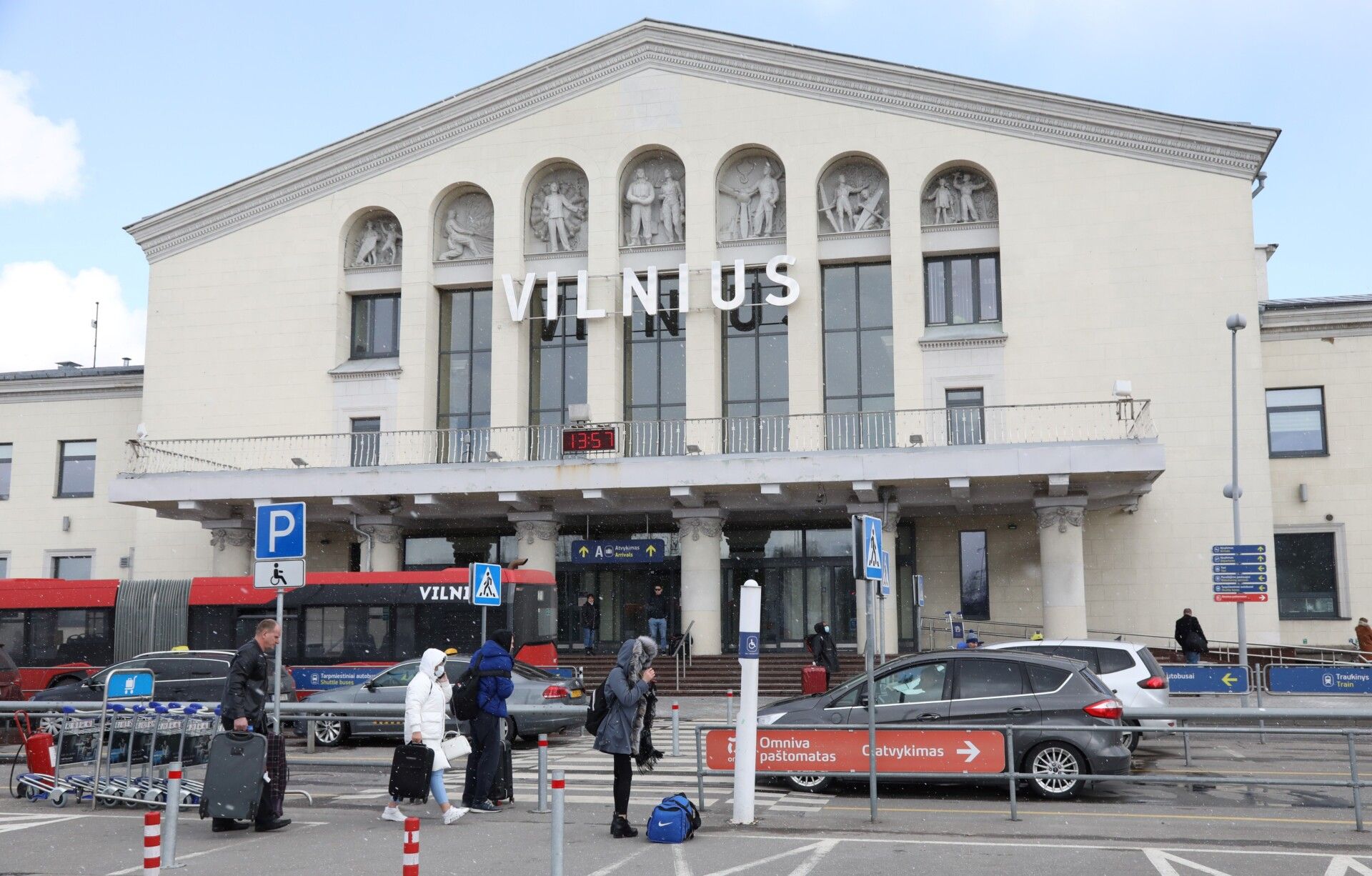 The Terminal That Looks Like An Old Train Station: Vilnius Airport