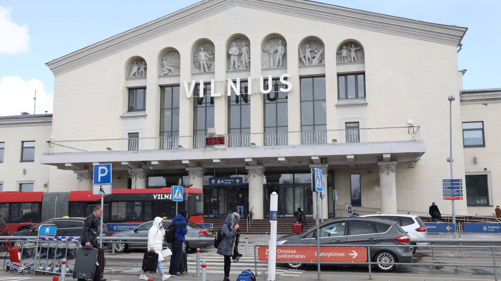 The Terminal That Looks Like An Old Train Station: Vilnius Airport