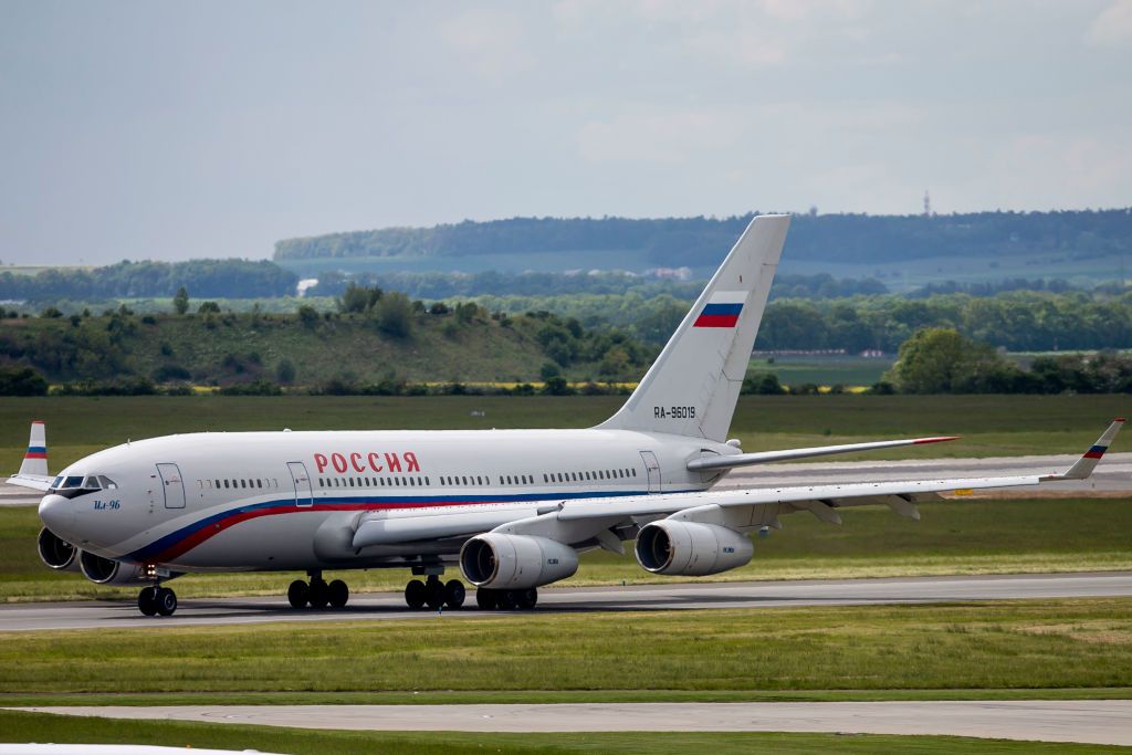 Long Way Round: Rossiya Ilyushin Il-96 Carries Expelled Russian Diplomats Home