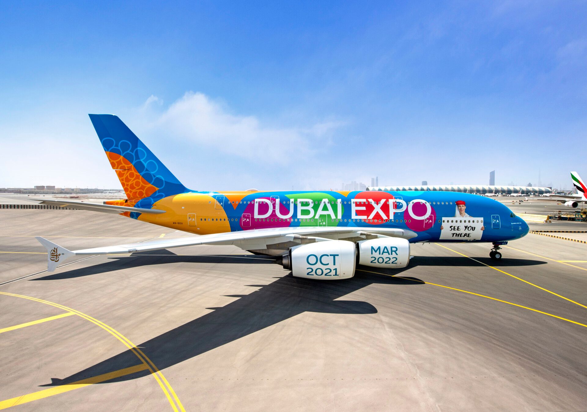 3/28着…EXPO 2020 Dubai エアバスA380Premier 3/28着…EXPO 2020 Dubai エアバスA380Premier